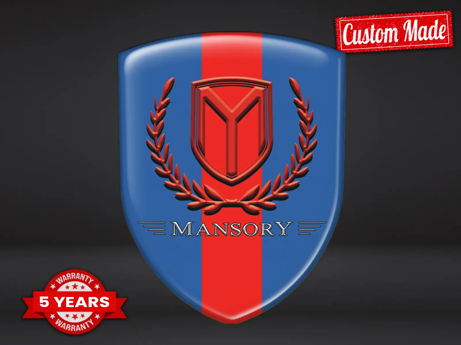 Mansory Pegatina Silicona Pro Profesional Personalizable